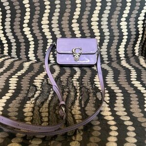 Purple Patent Leather Coach Bag